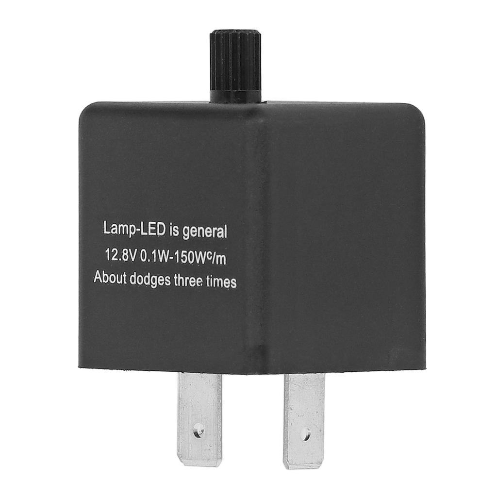 3-контактный регулируемый автомобильный светодиодный мигающий реле с нормально открытым контактом, регулирующий частоту мигающего реле