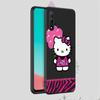 Чехол KT59 Hello Kitty Girl для Samsung A04 A14 A23 A34 A54 M23 M33 M52 M53 Realme 10 9 C30S C35 C55 VIVO Y02S Y21 Y33S Y51 X80 Pro, прозрачный чехол