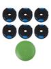6pcs Spool Set and 1 Cap for Greenworks Models 27 Feet of Nylon Line for Effective Lawn Maintenance and Trimming