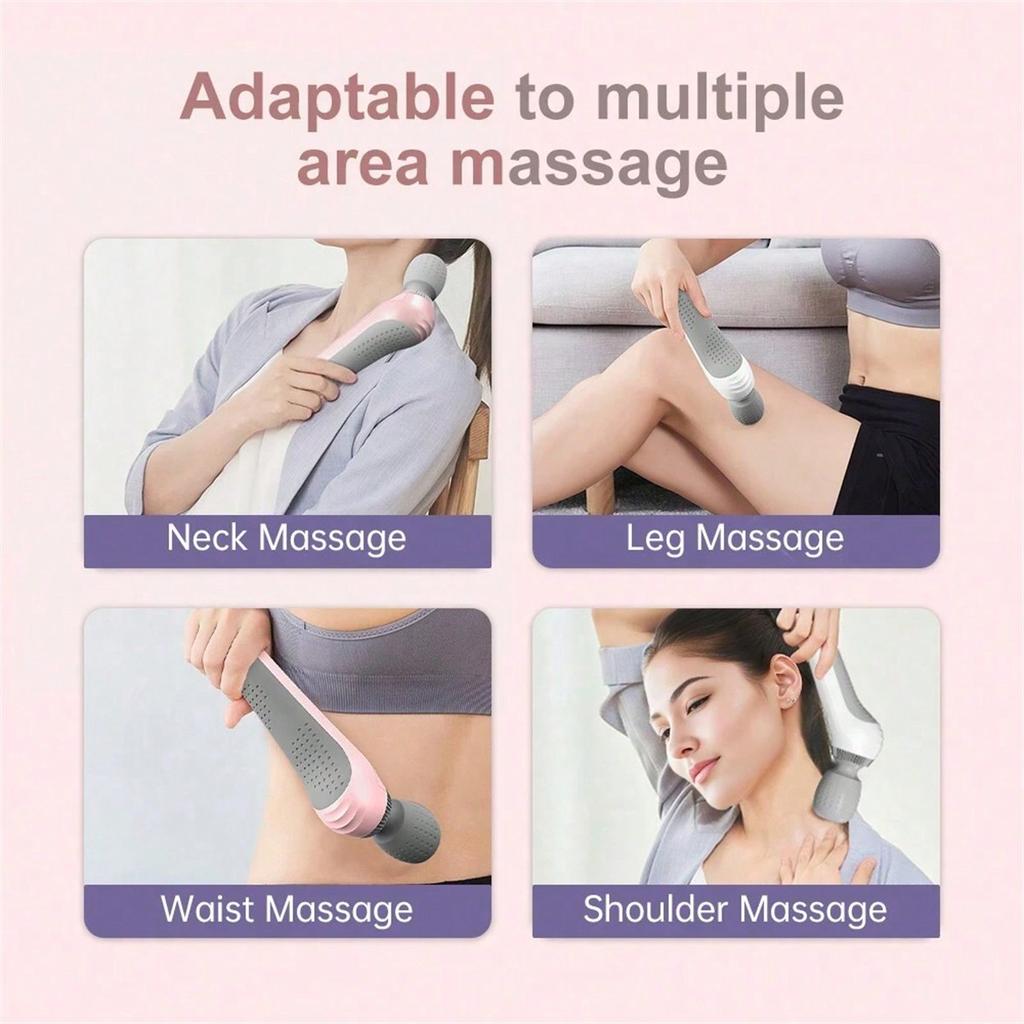 Portable Electric Massage Stick, High Frequency Vibration Massage, Muscle Relaxation Handheld Massager For Body, Back, Neck, Leg