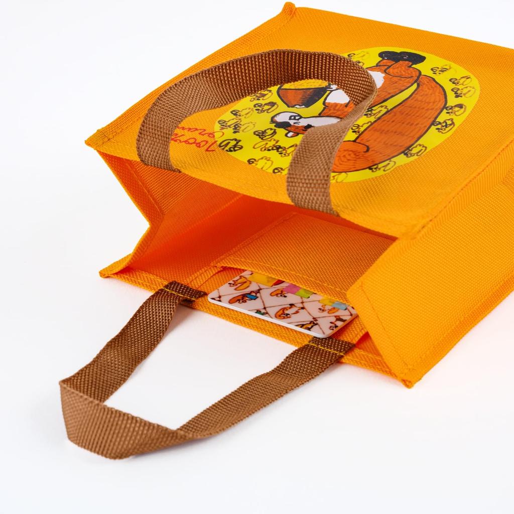 Hobonichi Techo ORANGE Small Permanent Paper Bag Acorn Planner Accessories 100% /