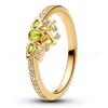 Butterfly Bow Ring Heart Shaped Rose Zircon Ring S925 Silver For Women's Ring Wedding Jewelry Gifts