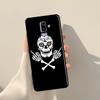 Чехол со скелетом и черепом среднего пальца для Samsung Galaxy J4 J6 Plus 2018 A6 A7 A8 A9 J8 J1 2016 A3 A5 J3 J7 J5 2017