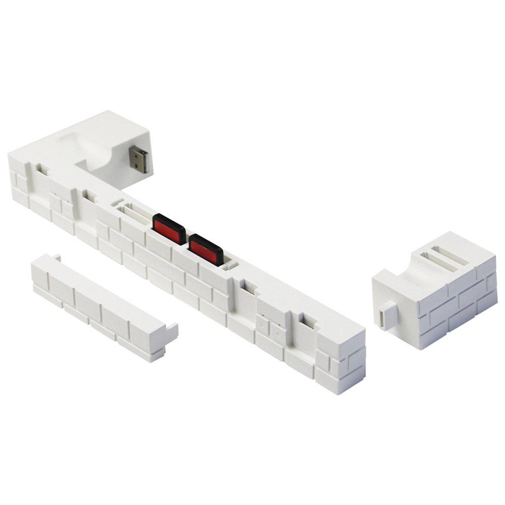 Зарядная док-станция контроллера Switch, совместимая с Nintendo Switch и моделями Joycon с OLED-дисплеем, модернизированная 8 игровыми хранилищами для Nintendo Switch Joycon