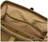 Cowhide Leather Handbag with Mouth Olive [Peeks Peak] Opening, Women's,