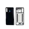 Задняя крышка для Samsung Galaxy A21 A215 SM-A215 Корпус задний Крышка аккумулятора Средняя рамка Запчасти для ремонта