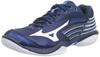 Badminton Shoes Wave Claw 2 WIDE Cm 4E Navy/White 23.5