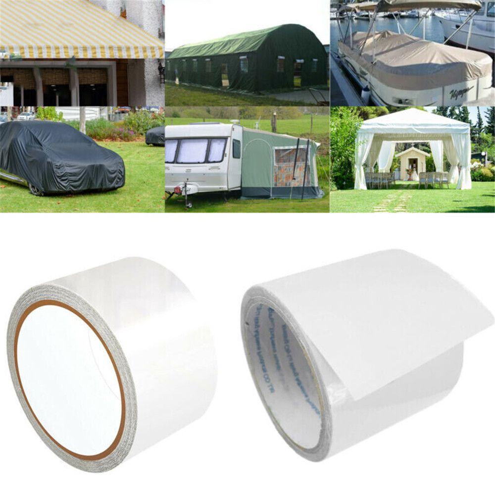 Высоковязкая клейкая наклейка для ремонта заплатки, прочные ленты, невидимая лента для ремонта палатки