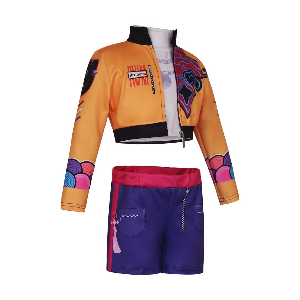 Костюм для косплея K-POP группы девушек-охотниц на демонов на Хэллоуин - Мила, Зои, Люми Аниме-наряд