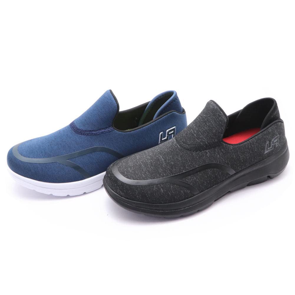 Мужские кроссовки Ultra Memory Foam [Larkins], водонепроницаемые, легкие, стелька, № 683, темно-синие, 27,0 см