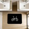 B-Brompton Bicycle Pattern Kitchen Mat Kids Room Bedroom Decoration Balcony Anti-Slip Doormat Living Room Alfombra