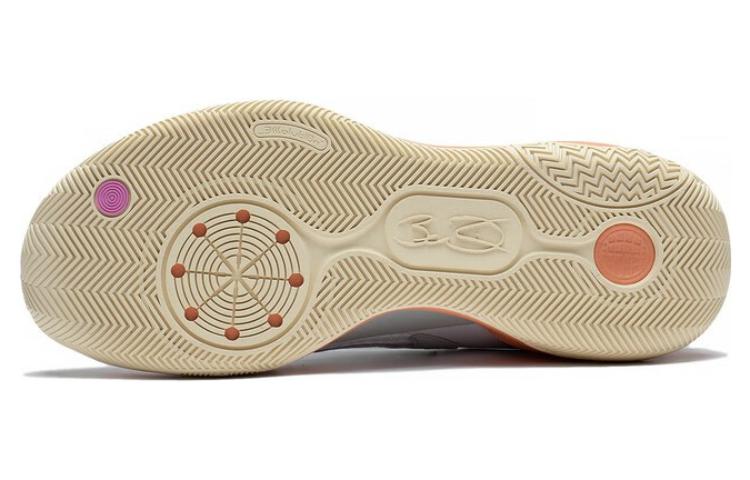 Li Ning Wade ALLDAY Скользкие, Износостойкие, Дышащие Низкие Баскетбольные Кроссовки Бело-Серые ABPT007-6