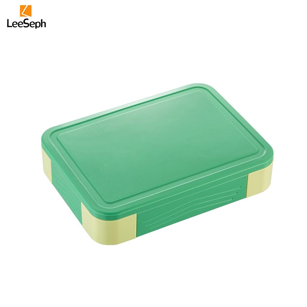Ланч-бокс Leeseph Bento с 6 отделениями, герметичный ланч-бокс Bento, еда на ходу для студентов, офисных работников и путешественников