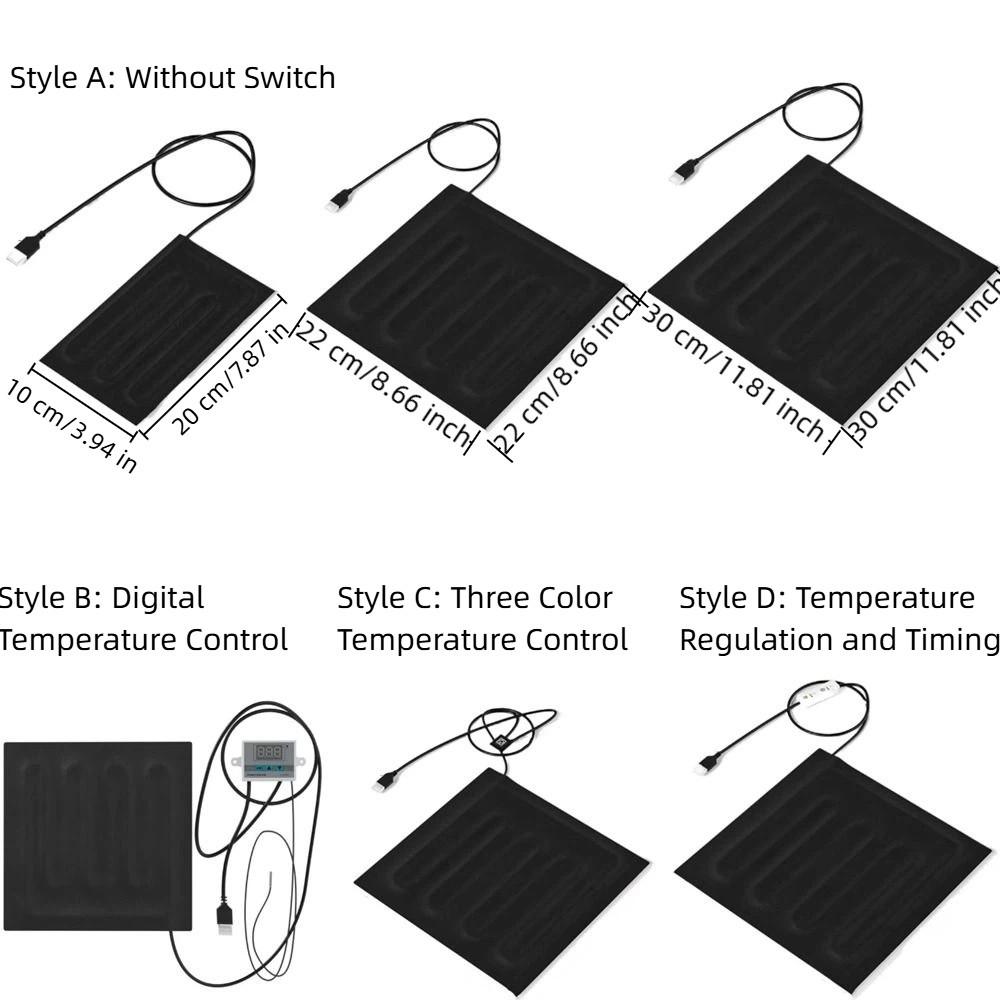 Temperature Control Pet Electric Blanket Waterproof Constant Temperature Pads  Winter Warming