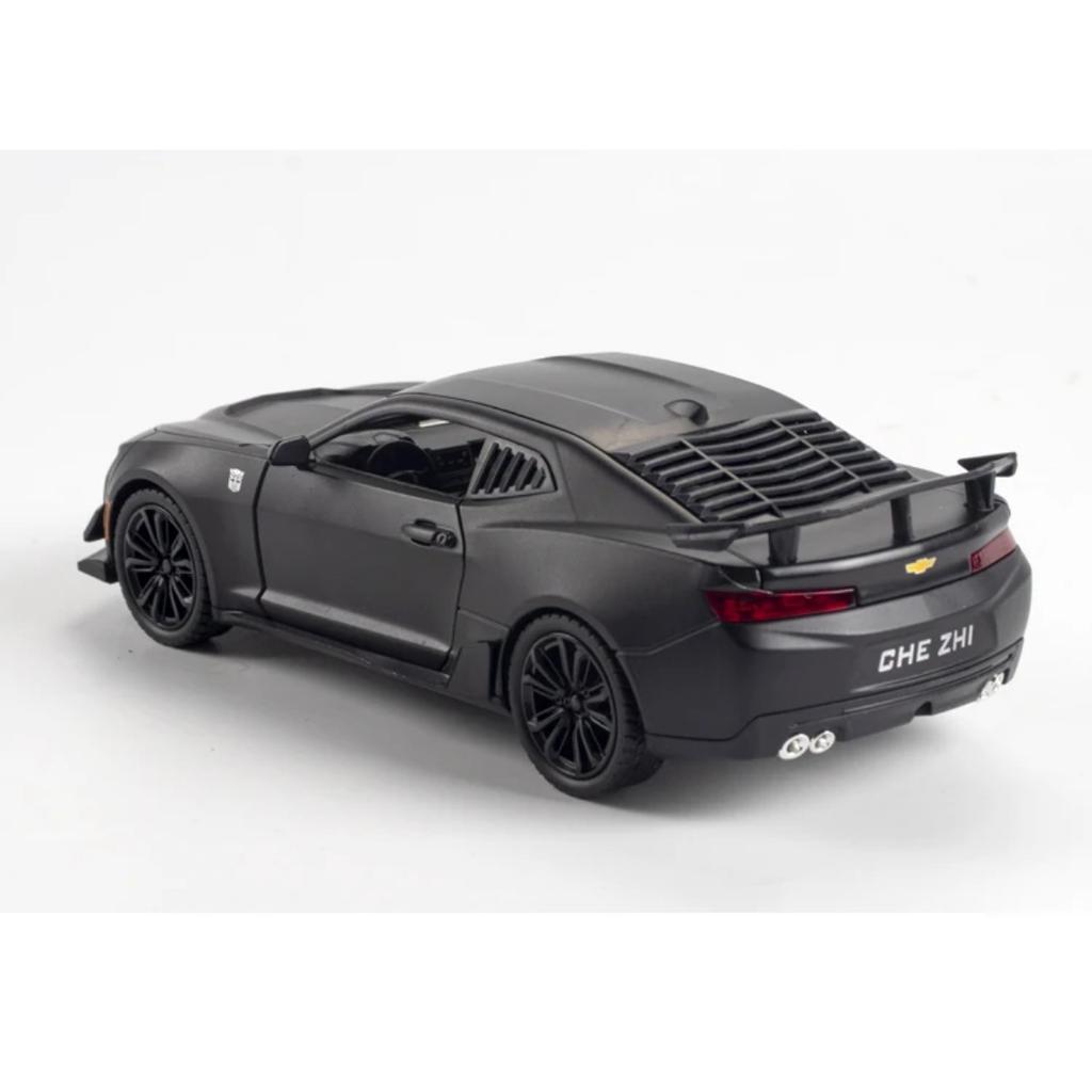 1/24 Scale Chevrolet Camaro Alloy Sports Car Model Diecast Simulation Model Collection Hobbies Decoration Boutique Ornament Gift for Boyfriend