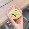 Силиконовый чехол Fumade Usagi для наушников AirPods Pro/Pro 2 с карабином