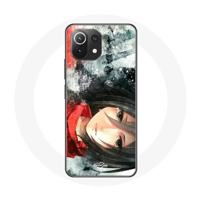 Чехол для Xiaomi Mi 11 Lite Микаса Акерман Атака Титанов Аниме
