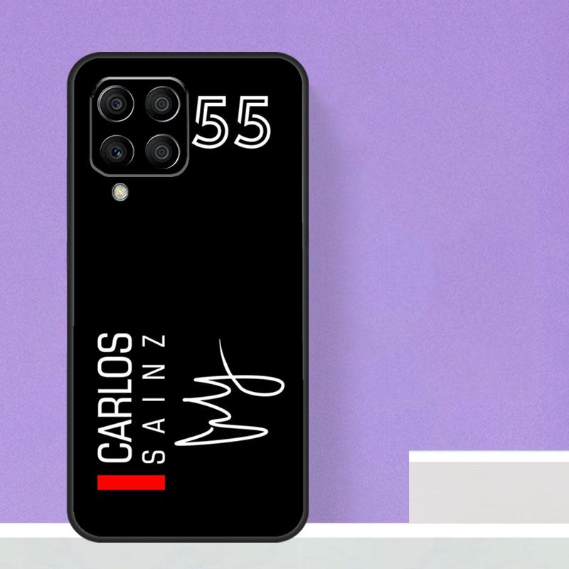 Carlos Sainz F1 For Samsung Galaxy M13 M33 M53 M12 M32 M52 M14 M34 M54 M20 M51 M21 M30s M31s M15 M55 Case