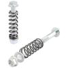 Bskivd 2pcs Car Exhaust Manifold Bolts, M10x1.5mm Exhaust Bolt and Nut Kit with Spring for Exhaust Gasket