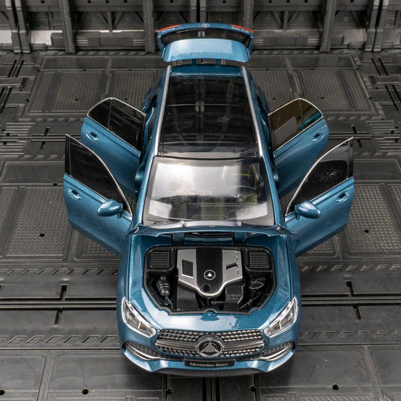 Моделирование GLE350 Модель автомобиля из сплава Украшения Внедорожник Back Force Детская игрушечная машина