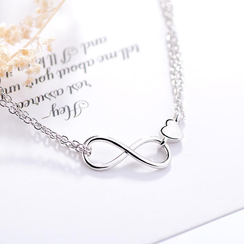 Модные серебряные браслеты в форме сердца с крестом для женщин, элегантные браслеты и украшения для вечеринок Sl219