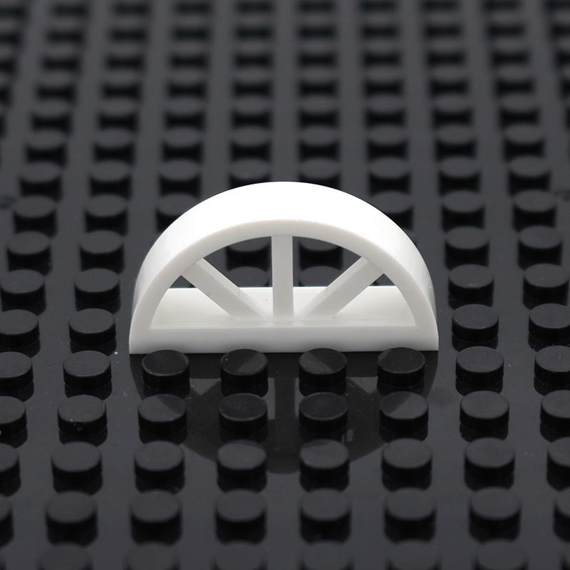 50pcs Window 1 X 4 X 1 2/3 featuring Spoked Rounded Top 20309 DO IT YOURSELF Construction Enlighten Block Blocks Street View My City