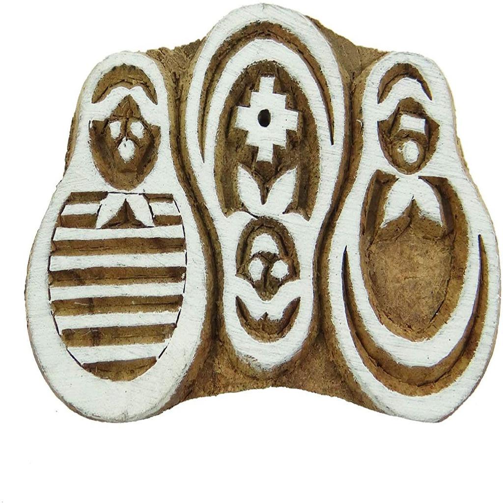 Деревянная Матрешка Индийские Деревянные Блоки Художественные Декоративные Штампы Ручной Работы Текстиль