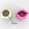 Cute Girls Flower  Silicone Molds Pen Holder Epoxy Resin Mold Succulent Planter Making Tool for  Gypsum Crafts