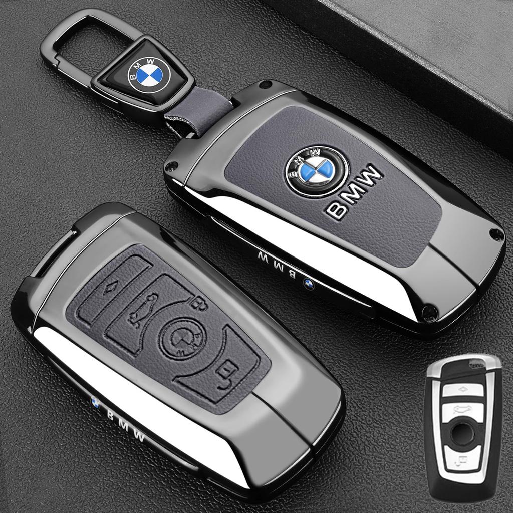 Styling Zinc Alloy Car Key Cover Case Holder For BMW 1 3 7 Series X1 X3 X5 X6 X7 F20 F15 F16 F48 G20 G30 G01 G02 G05 G11 G32 CZ9