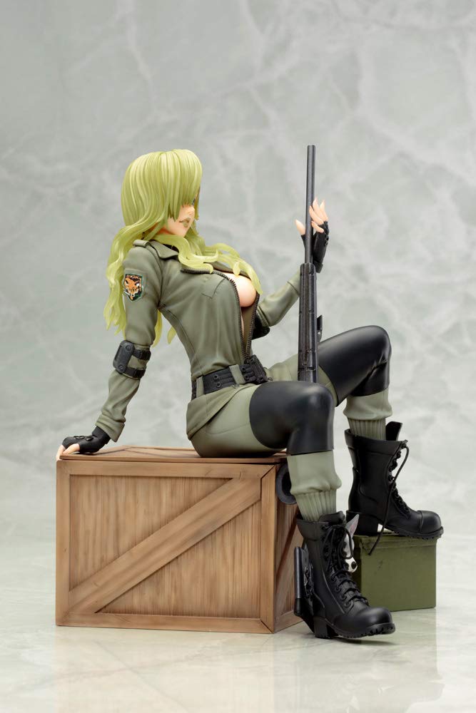 Toshiya Metal Gear Solid Bishoujo Sniper Wolf масштабная ПВХ окрашенная готовая фигурка SV306 1/7