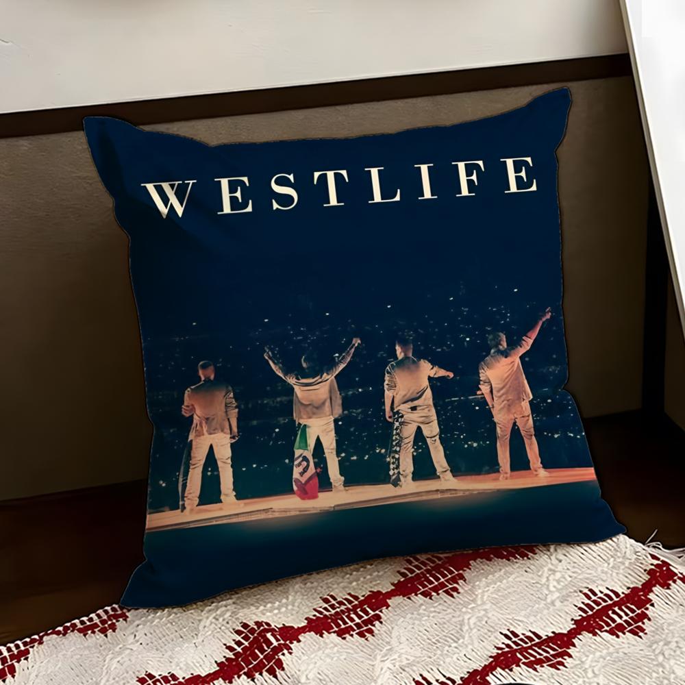 WWestlife The Twenty Tour Cushion Cover Reversible Soft Durable Pillow Cover Home Car MultiScene Use for Daily Comfort