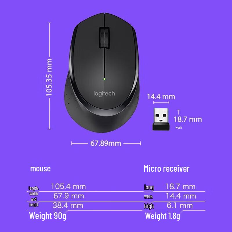Logitech Беспроводная мышь M275