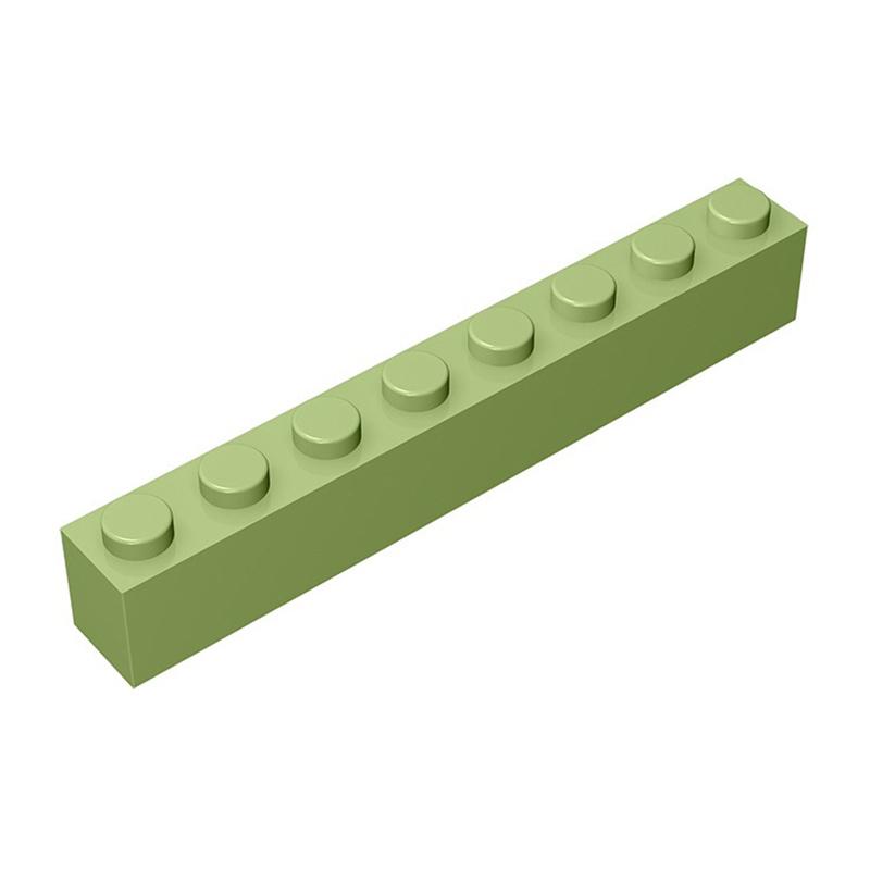 6 шт./лот DIY Блоки Строительные кирпичики Толстые 1X8 Образовательные Сборные Конструкторы для детей Размер Совместим с брендом