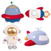 Simulation Space Series Plush Toys Astronaut Spaceman Spacecraft Airplane Stuffed Plush Doll Sofa Pillow Boys Kids Birthday Gift