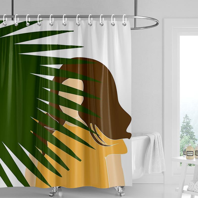 Американский Инс Занавеска для душа Абстрактная иллюстрация Занавеска для ванны Отель/Спа Перегородка для уединения 180X 200См 240 X180См