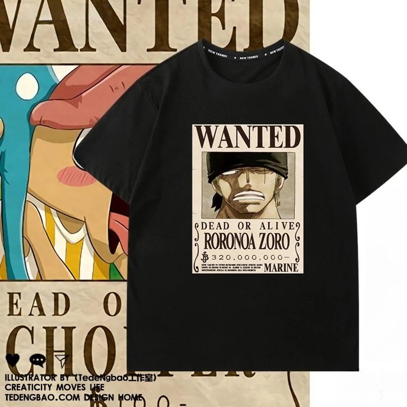 Шляпа-соломенка Луффи Чоппер ONE PIECE Двумерный Дизайн Футболка с коротким рукавом Шорты из чистого хлопка Мужская и женская футболка