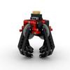 Технические Модульные Строительные Блоки Электрический Робот-Манипулятор Механическая Рука Зажим Клешня Комплект DIY Образовательные Игрушки Для Ребенка