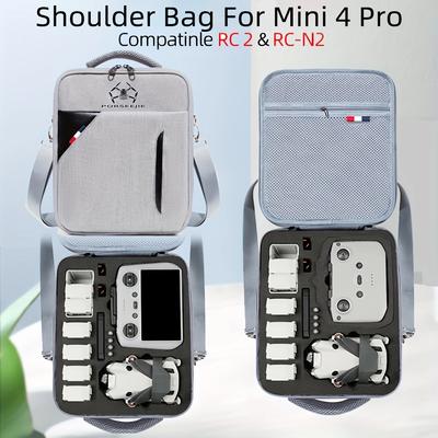 Сумка для хранения Mini 4 PRO, наплечная сумка, дорожный чехол, переносная коробка для Mini 4 Pro, аксессуары для контроллера RC 2/RC-N2 для дрона