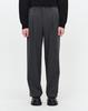 ZIOSONGZIO Timeless Wide Two-Pleat Pants Gray Zi5Pt596Gy