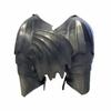18GA Steel Medieval Shoulder  Pads Gothic Winged Pair of LARP Shoulder  Pads