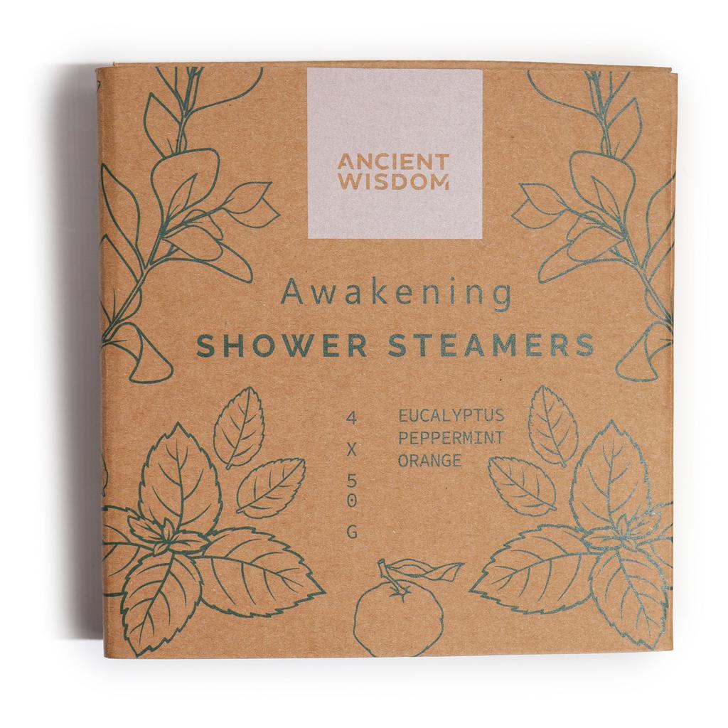 2x Shower Steamers Gift Set 4 Pack Essential Oils
