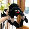 50cm Cartoon Plush Stuffed Toy Large Soft Pillow Simulation Spider Doll Trick Birthday Gift Kawaii Room Decoration Halloween