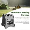 Camping Stove Stainless Steel Backpacking Stove Potable Wood Burning Stoves For Picnic Bbq Camp Hiking - MMIAO