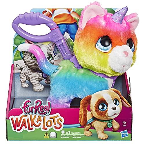 FurReal Walkalots Big Wags Интерактивная электронная плюшевая игрушка питомец Забавные звуки питомца и имитация прыгучей ходьбы Игрушки-питомцы Игрушки для детей