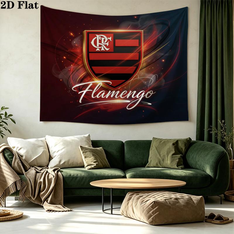 Clube de Regatas do Flamengo Printed Tapestry – Wall Hanging for Bedrooms, Dorms, and Home Decor
