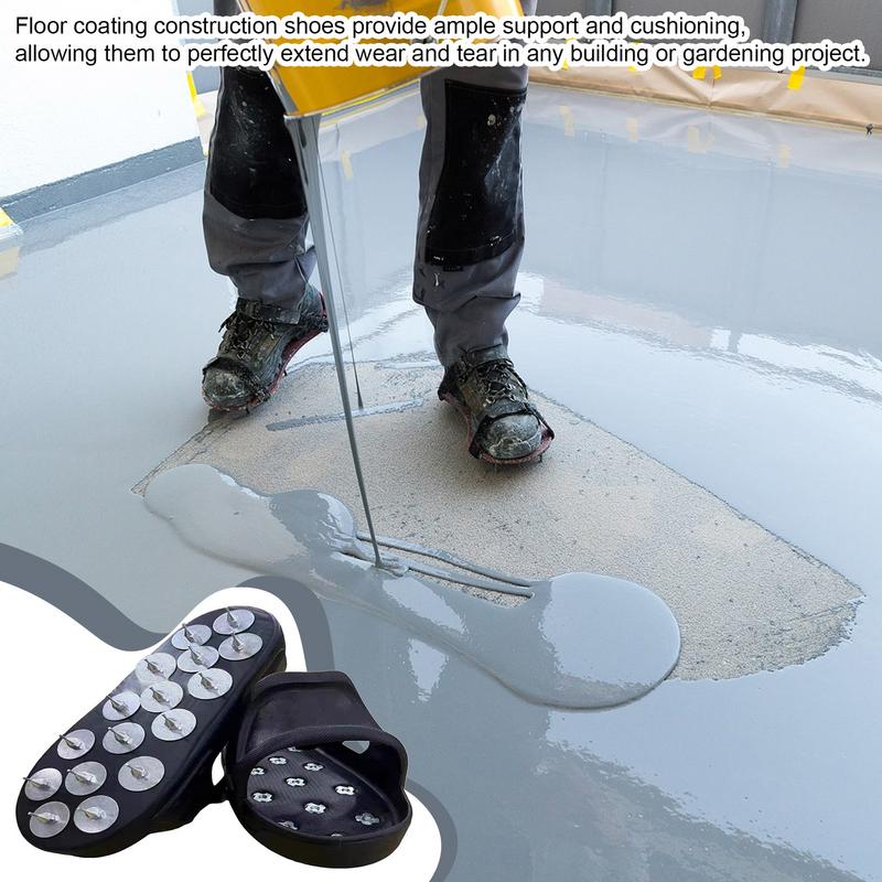 Многофункциональные самовыравнивающиеся обувь-шипы для газона, обувь-культиватор для травы, шипы-гвозди, инструмент для двора, сада, скарификаторы для почвы, обувь