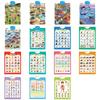 Interactive Talking Wall Chart for Kids Educational Toy for Boys and Girls Aged 3-6Y Fun Cognition Toy Battery Powered