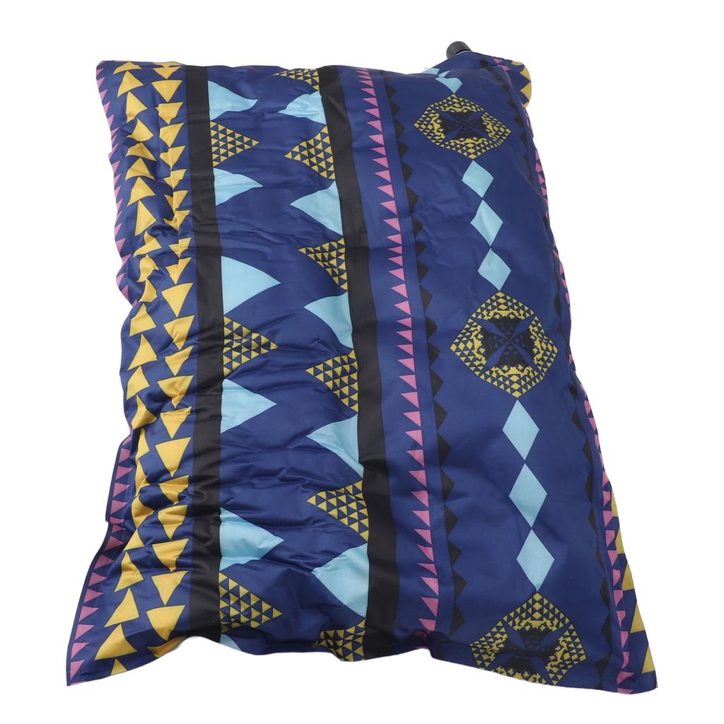 Надувная подушка для кемпинга, ПВХ, сжимаемая, легкая, красочная, автоматическая надувная подушка для трава