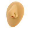 Stainless Steel Long Fashion Nose Rings For Women Copper With Heart Dangle L-Bend Nose Piercing Rings Body Jewelry