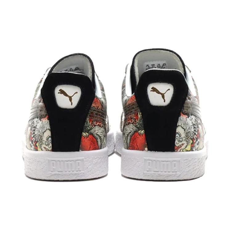 Puma X atmos x Three Tides Татуировка Замша 'Черный Белый' Мужские 381246-01